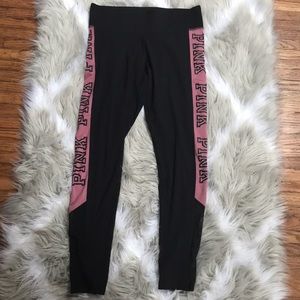 Women Victoria’s Secret pink sport leggings